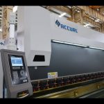 Màquina de fre de premsa CNC de 4 eixos Corona motoritzada CNC de 175 tones x 4000 mm