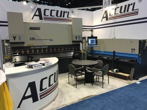 Accurl va participar a la màquina-eina de Chicago i l'Exposició d'Automatització Industrial el 2016