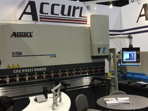 Accurl va participar a la màquina-eina de Chicago i l'Exposició d'Automatització Industrial el 2016
