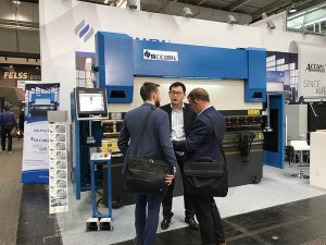 Accurl va participar a l'Exposició Hannover International Machine Tool a Alemanya el 2017