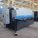 màquina de tall de balancí de placa metàl·lica hidràulica